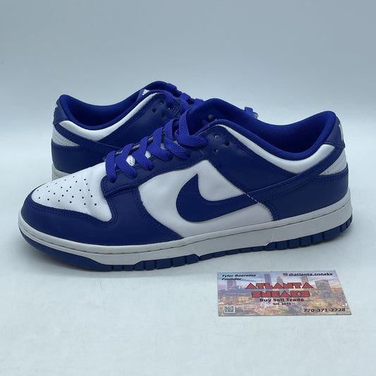 Size 8 - Dunk Low Concord Blue White Leather (DV0833-103)