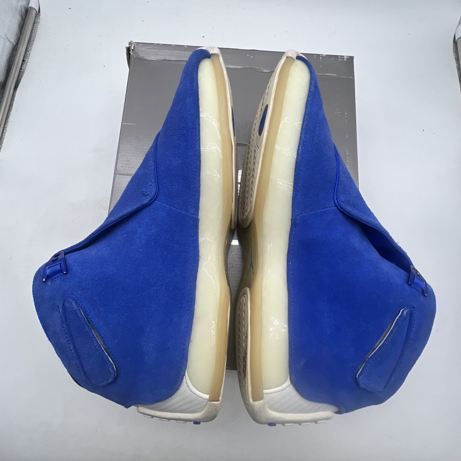 Size 13 - Air Jordan 18 Retro Blue Suede (AA2494-401)