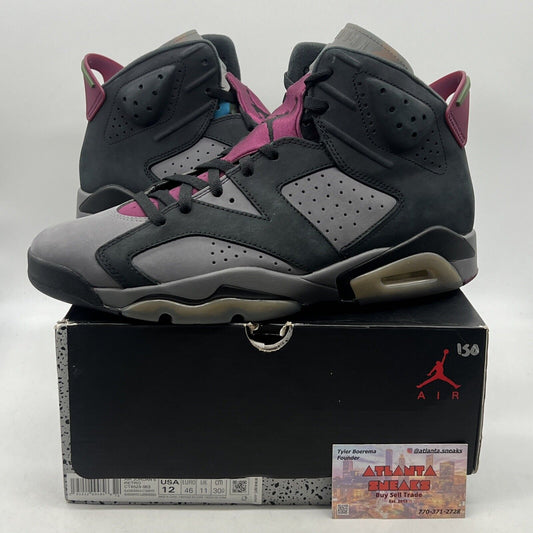 Size 12 - Jordan 6 Bordeaux Maroon Suede (CT8529-063)
