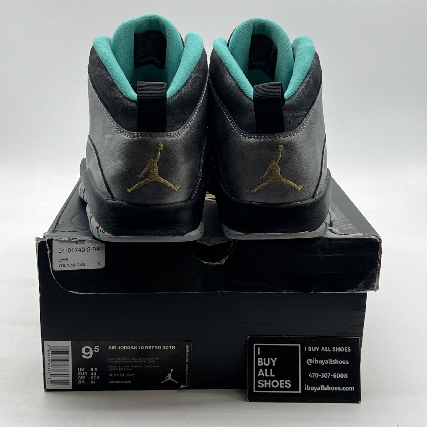 Size 9.5 - Air Jordan 10 Retro Lady Liberty (705178-045)