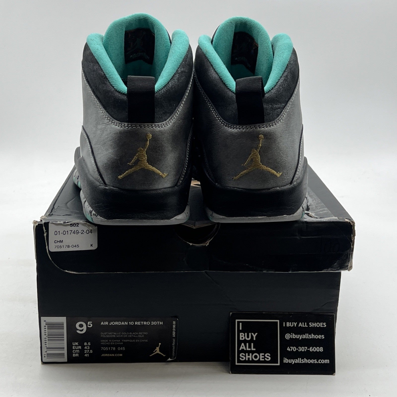 Size 9.5 - Air Jordan 10 Retro Lady Liberty (705178-045)