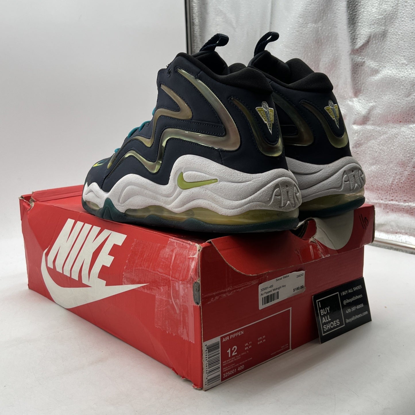 Size 12 - Nike Air Pippen Midnight Navy (325001-400)