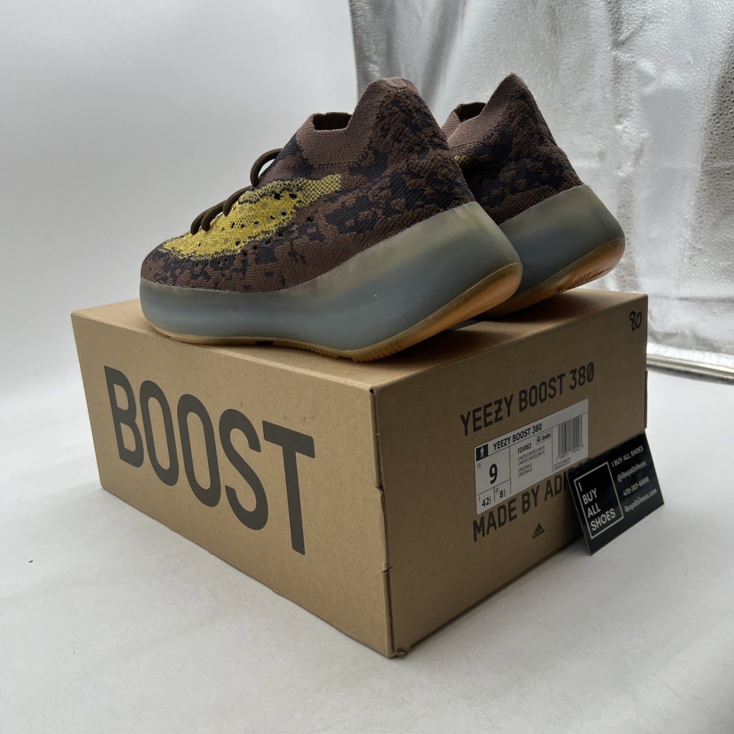 Size 9 - Adidas Yeezy Boost 380 Lmnte (FZ4982)
