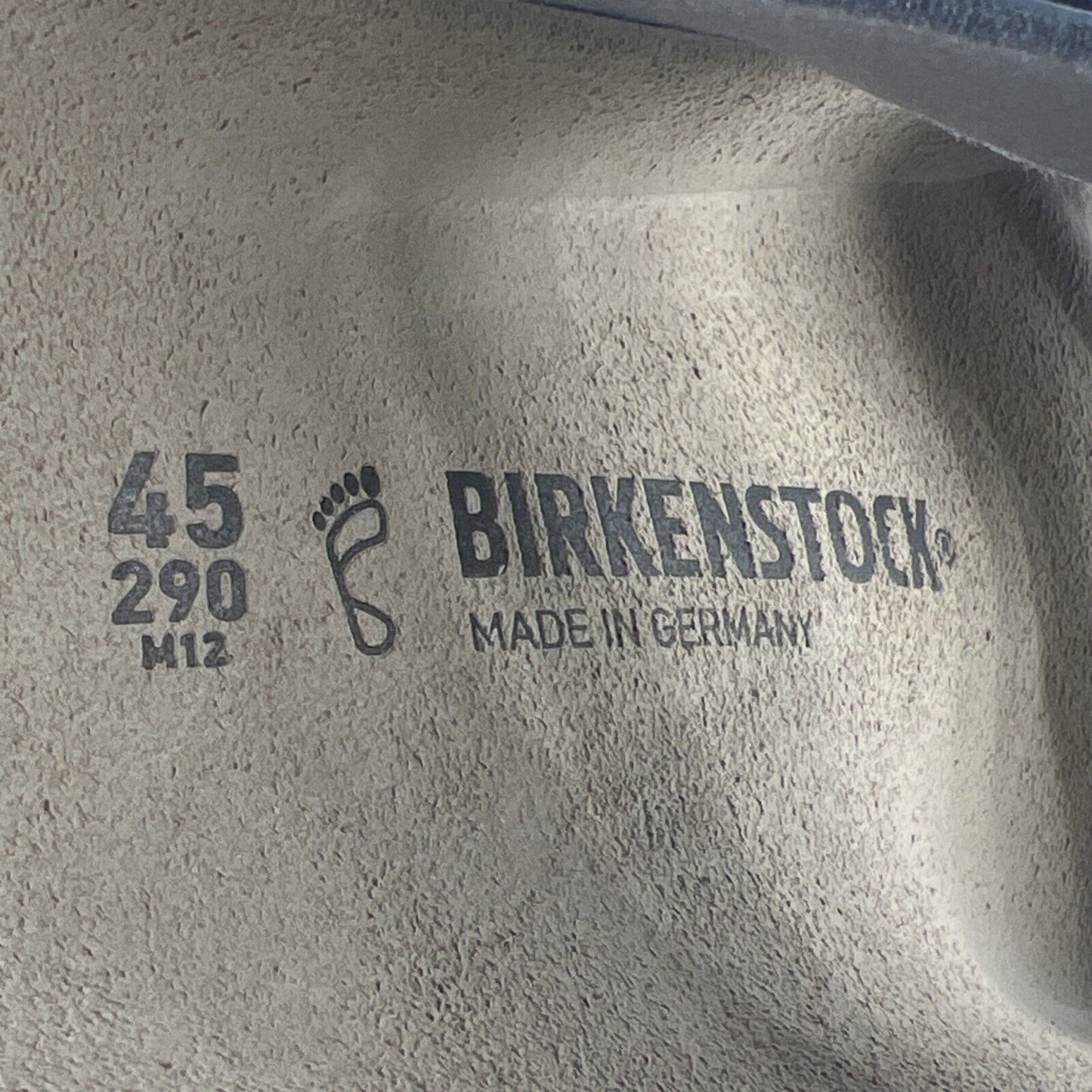 Size 12 - Birkenstock Arizona Bs Leather Unisex Shoes Color: Desert Soil Gray