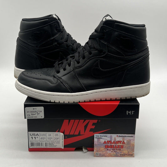 Size 11.5 - Air Jordan 1 Retro OG High Cyber Monday Leather (555088-006)