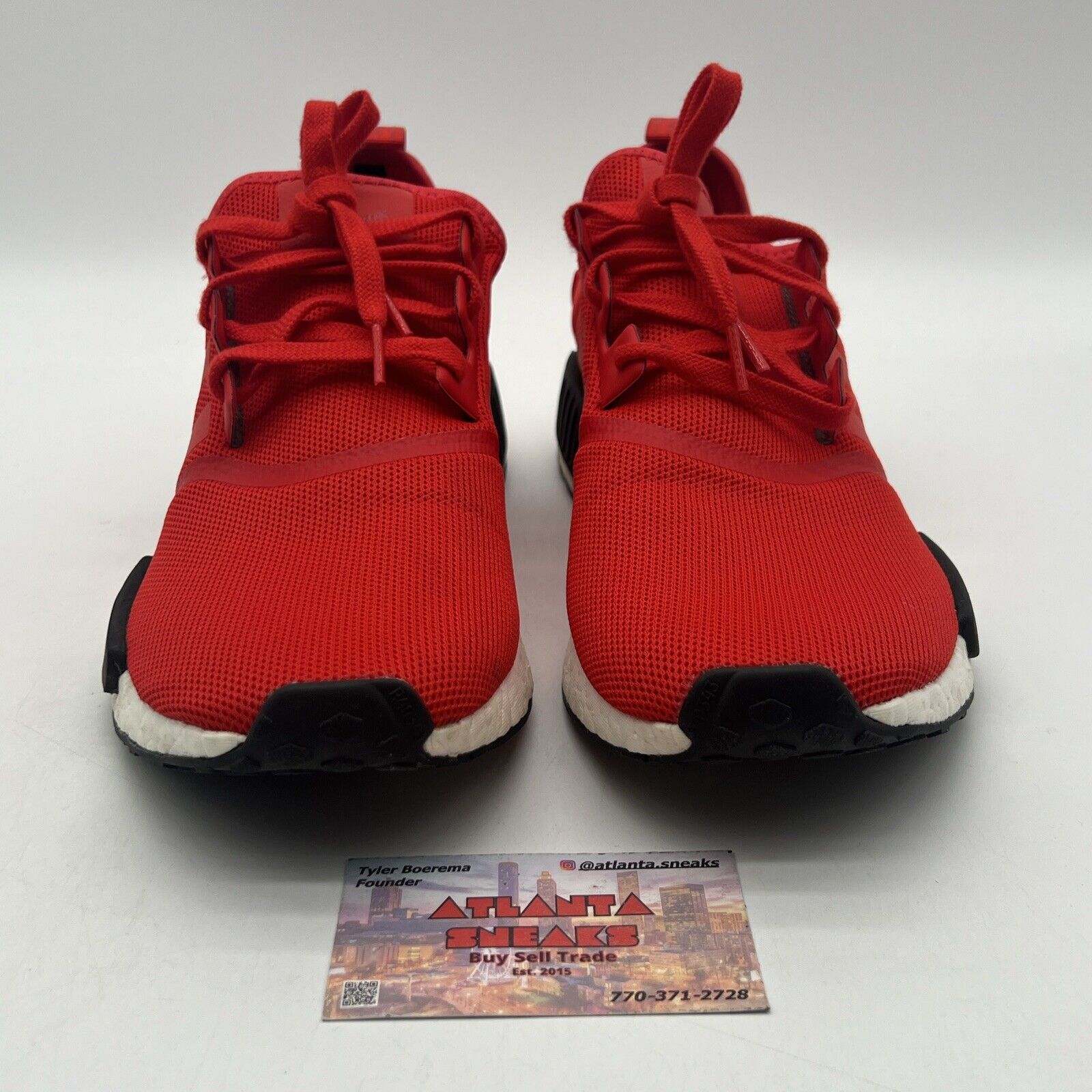 Size 12 - adidas NMD_R1 Clear Red White Black (BB1970)