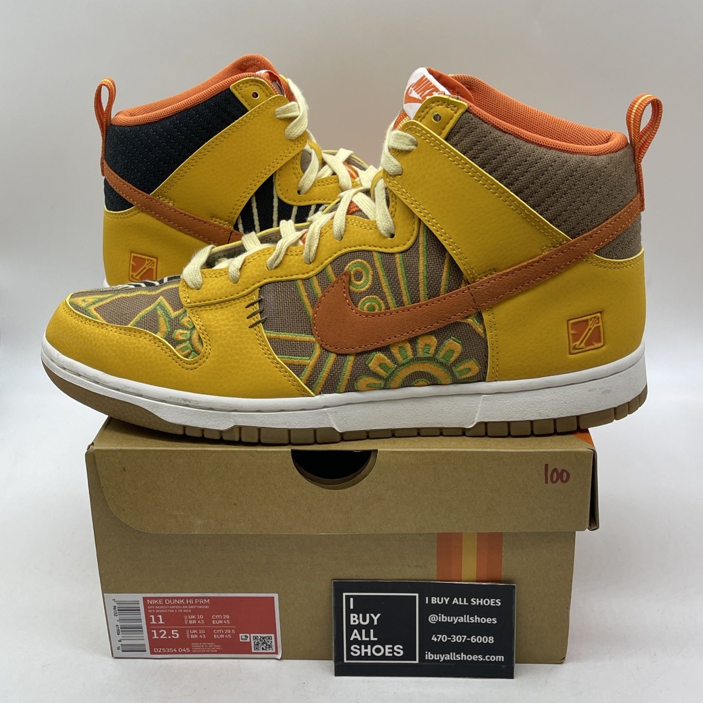 Size 11 - Nike Dunk High Somos Familia (DZ5354-045)