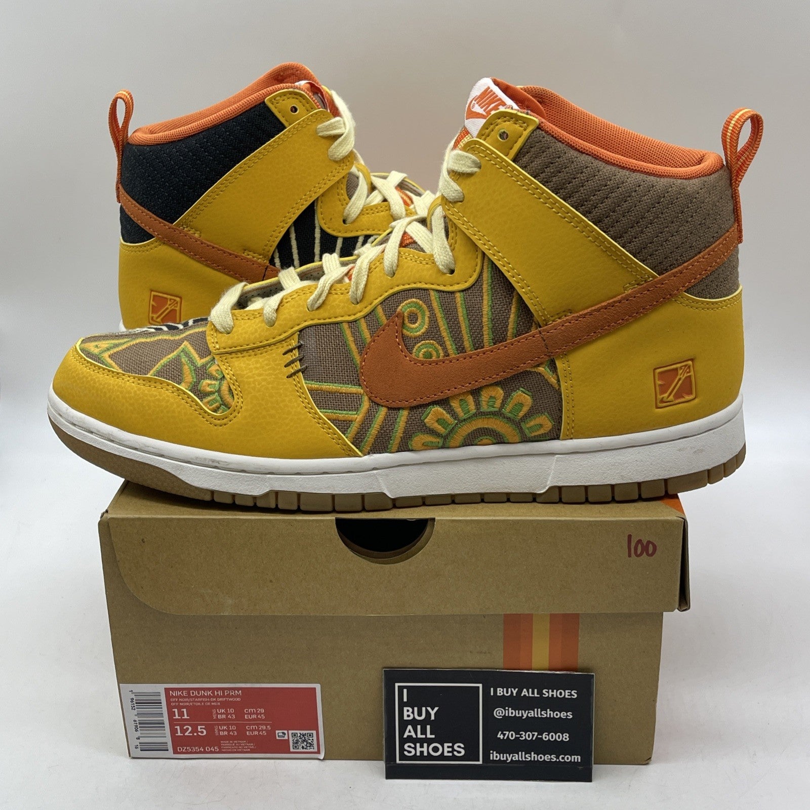 Size 11 - Nike Dunk High Somos Familia (DZ5354-045)