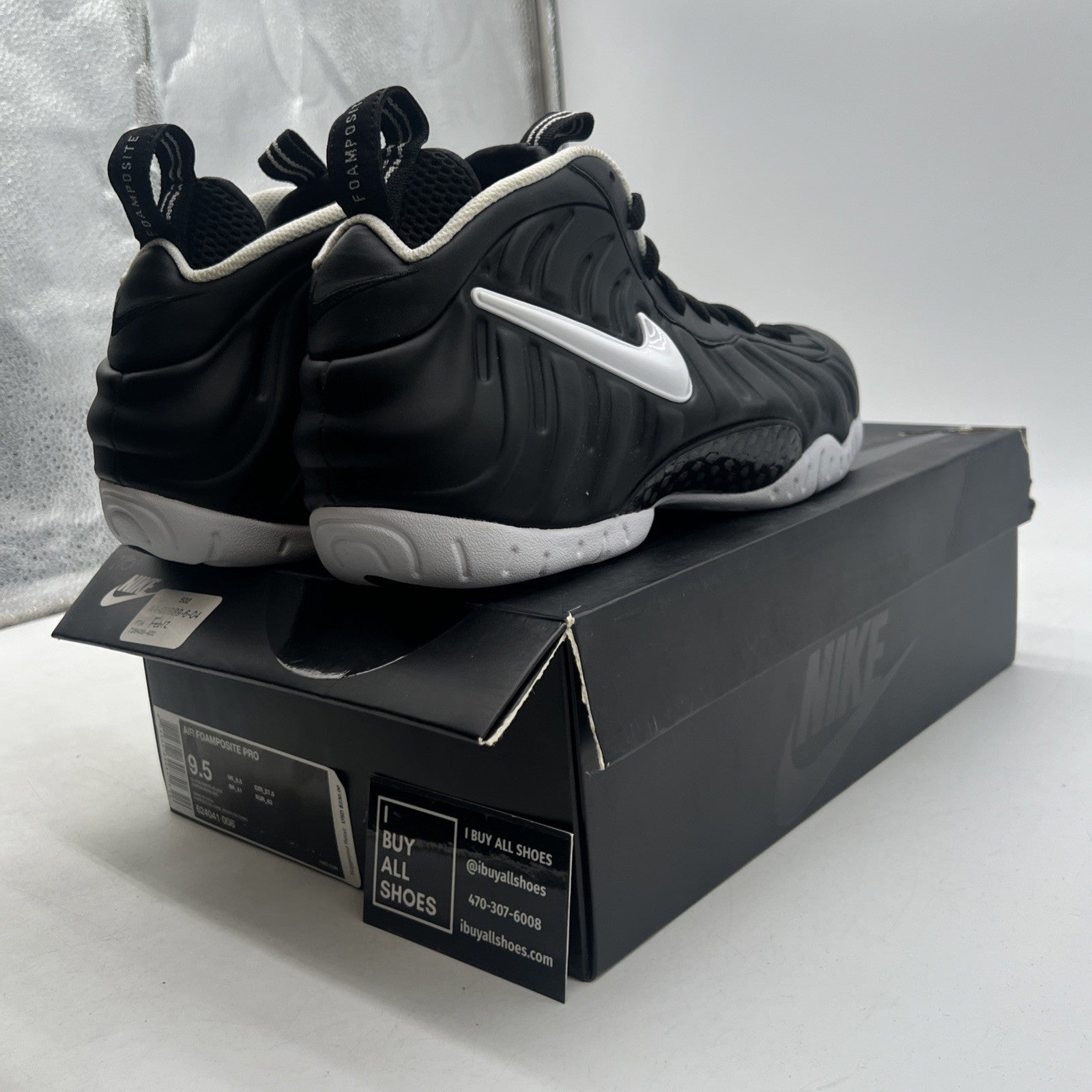 Size 9.5 - Nike Air Foamposite Pro 2016 Dr. Doom (624041-006)