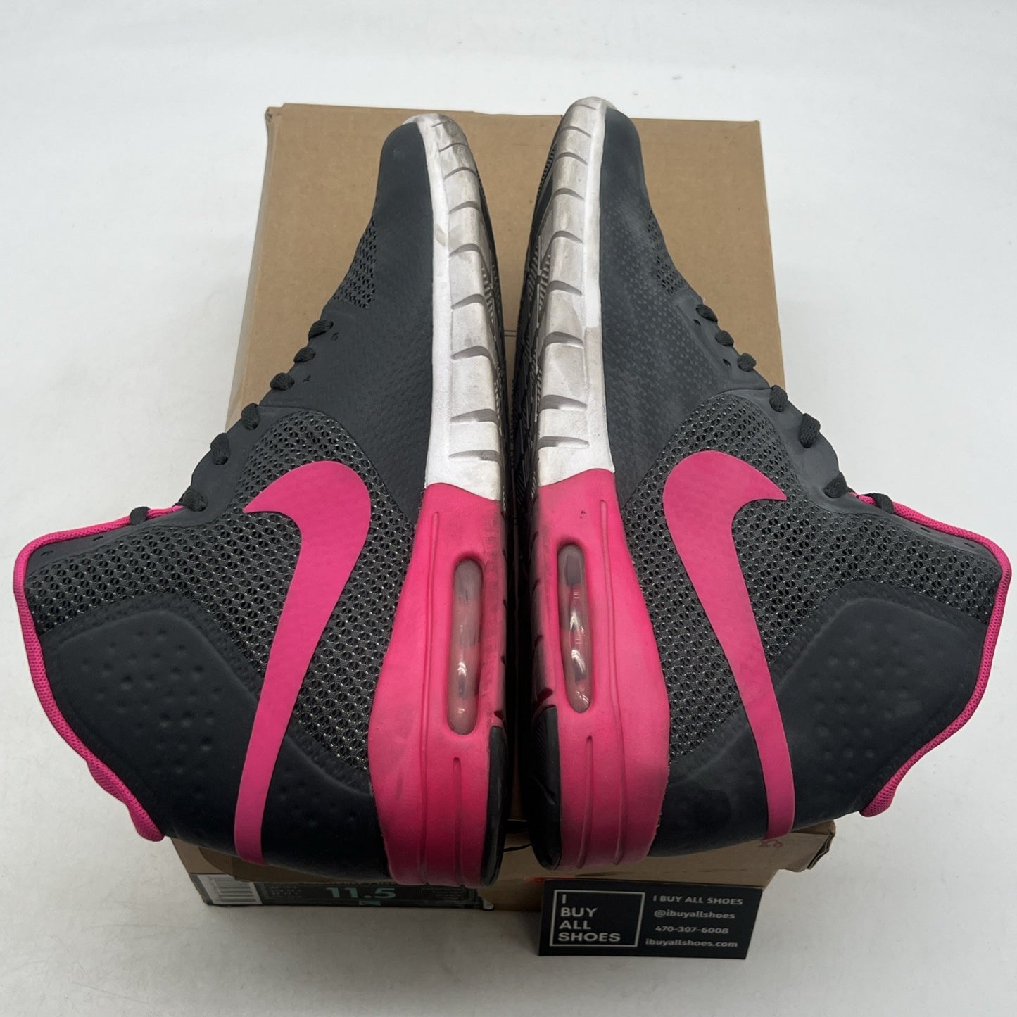 Size 11.5 - Nike SB Paul Rodriguez 7 High Grey Pink White (616571-066)