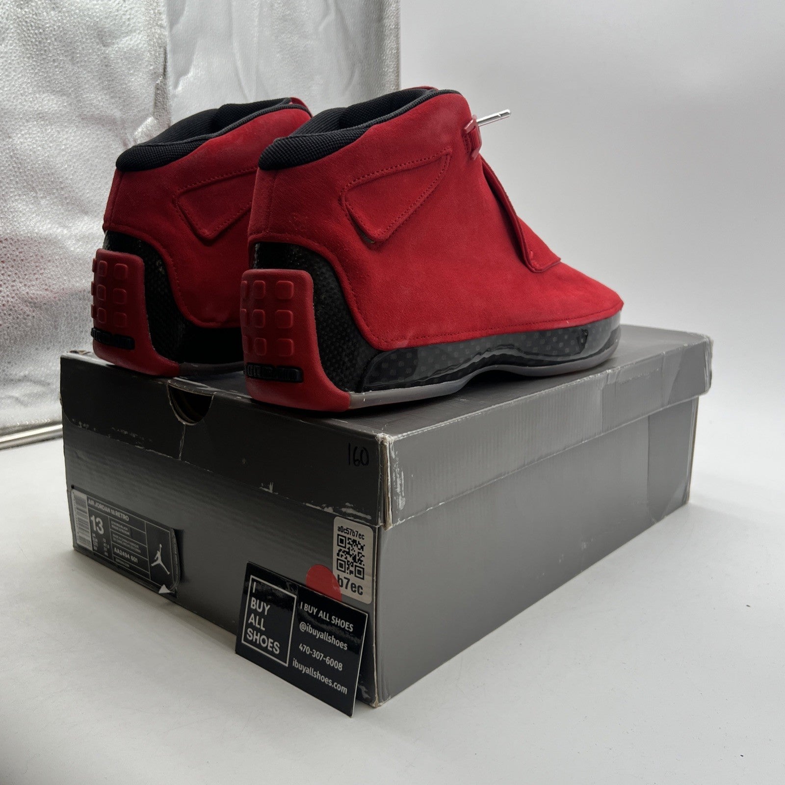 Size 13 - Air Jordan 18 Retro Toro (AA2494-601)
