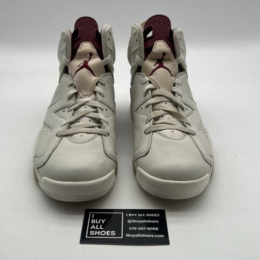 Size 11 - Air Jordan 6 Retro 2015 Maroon (384664-116)