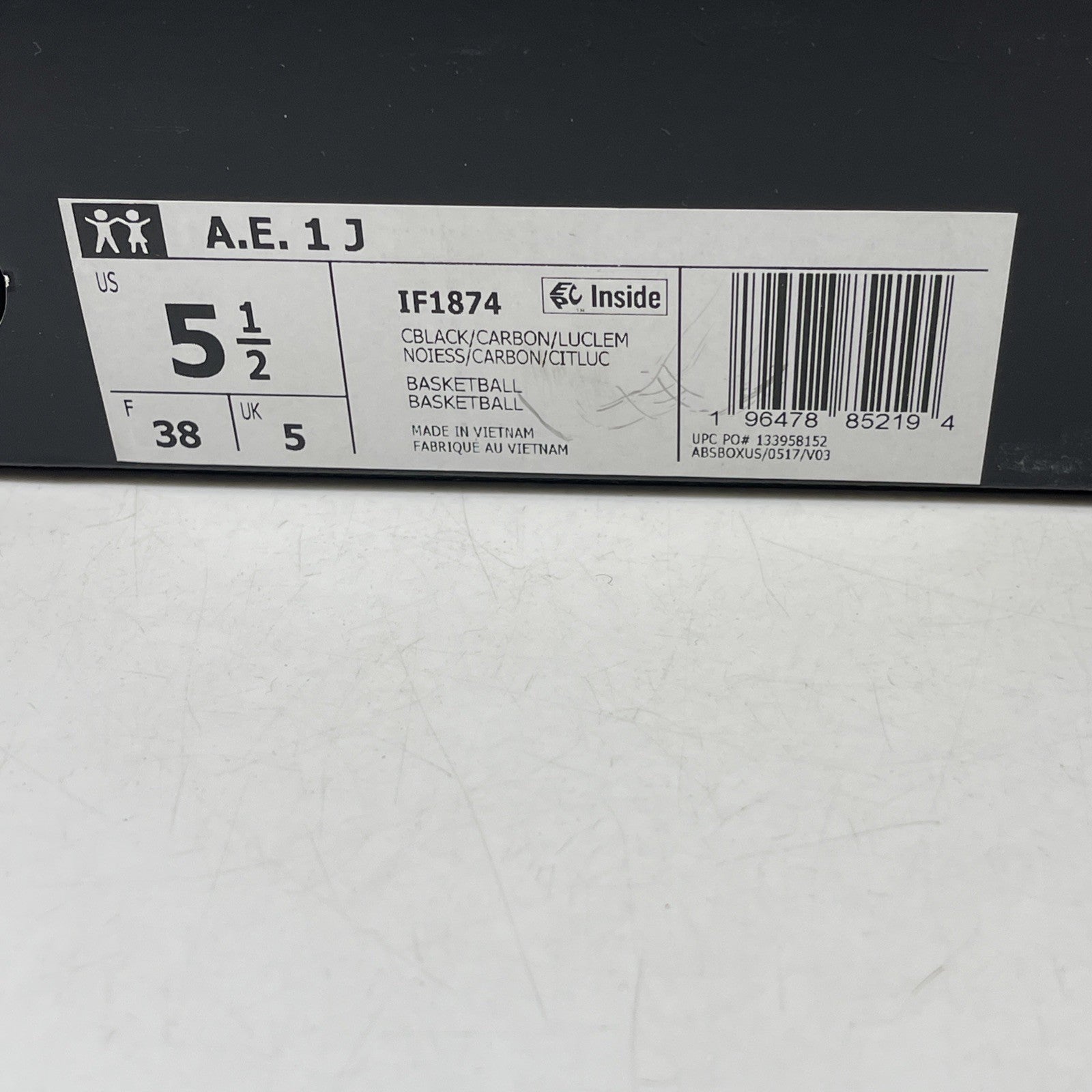 Size 5.5 - adidas AE 1 The Future (IF1874)