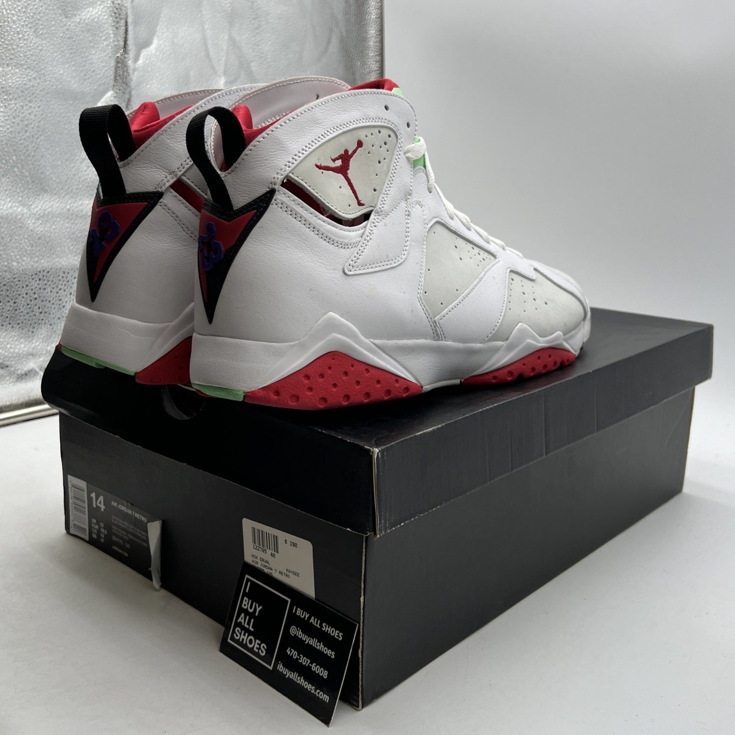 Size 14 - Air Jordan 7 Retro 2015 Hare (304775-125)