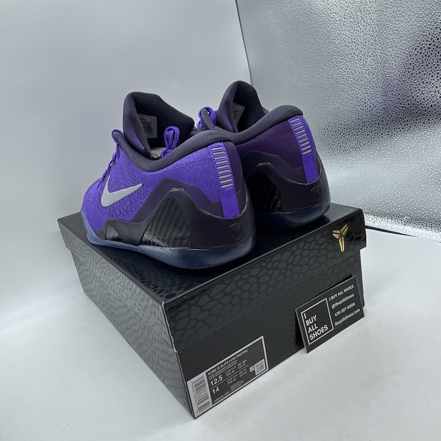 Size 12.5 - Nike Kobe 9 Elite Protro 2025 Low Moonwalker (IM0465-500)