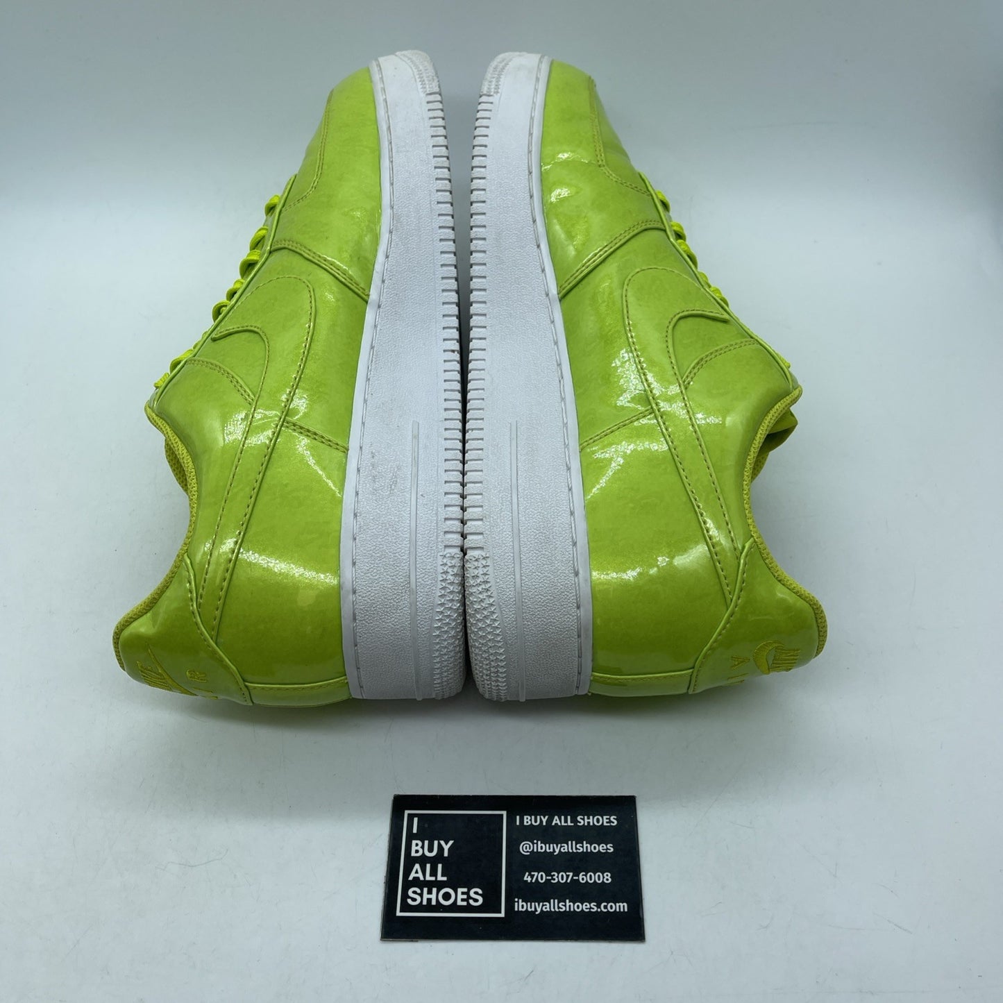 Size 12 - Nike Air Force 1 '07 LV8 UV Cyber Green Leather (AJ9505-300)