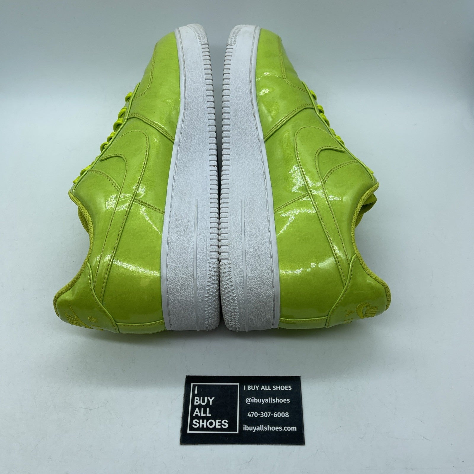 Size 12 - Nike Air Force 1 '07 LV8 UV Cyber Green Leather (AJ9505-300)