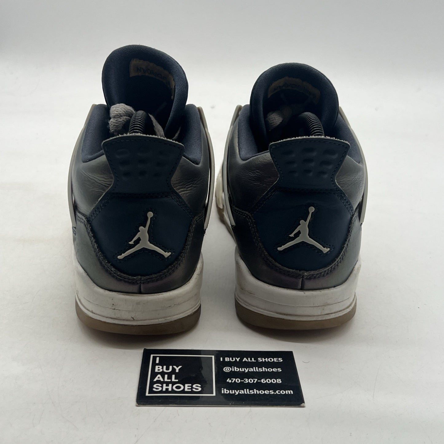 Size 7Y - Air Jordan 4 Retro Monsoon Blue (GS) Style (BQ9043-400)