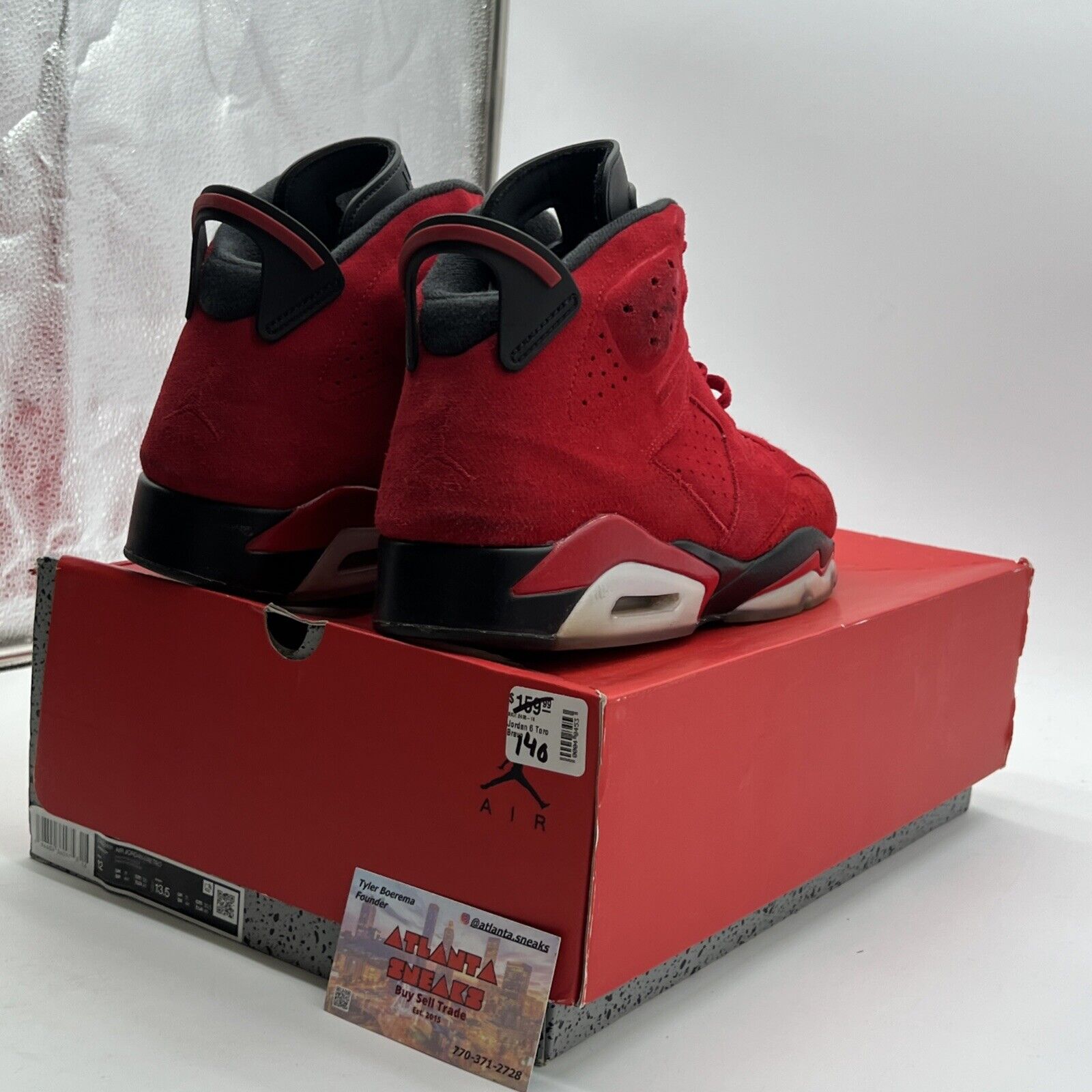 Size 12 - Air Jordan 6 Retro Toro Bravo (CT8529-600)