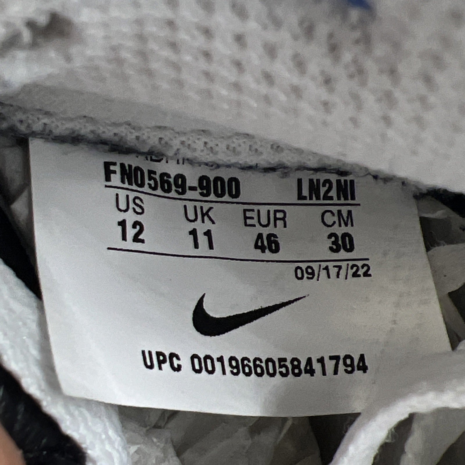 Size 12 - Nike Dunk Low ID By You Black Blue White Men’s (FN0569-900)