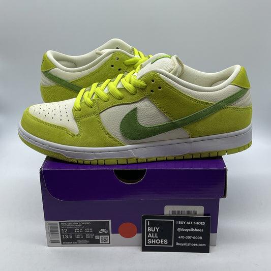 Size 12 - Nike Dunk Pro SB Low Fruity Pack Green Apple Suede (DM0807-300)