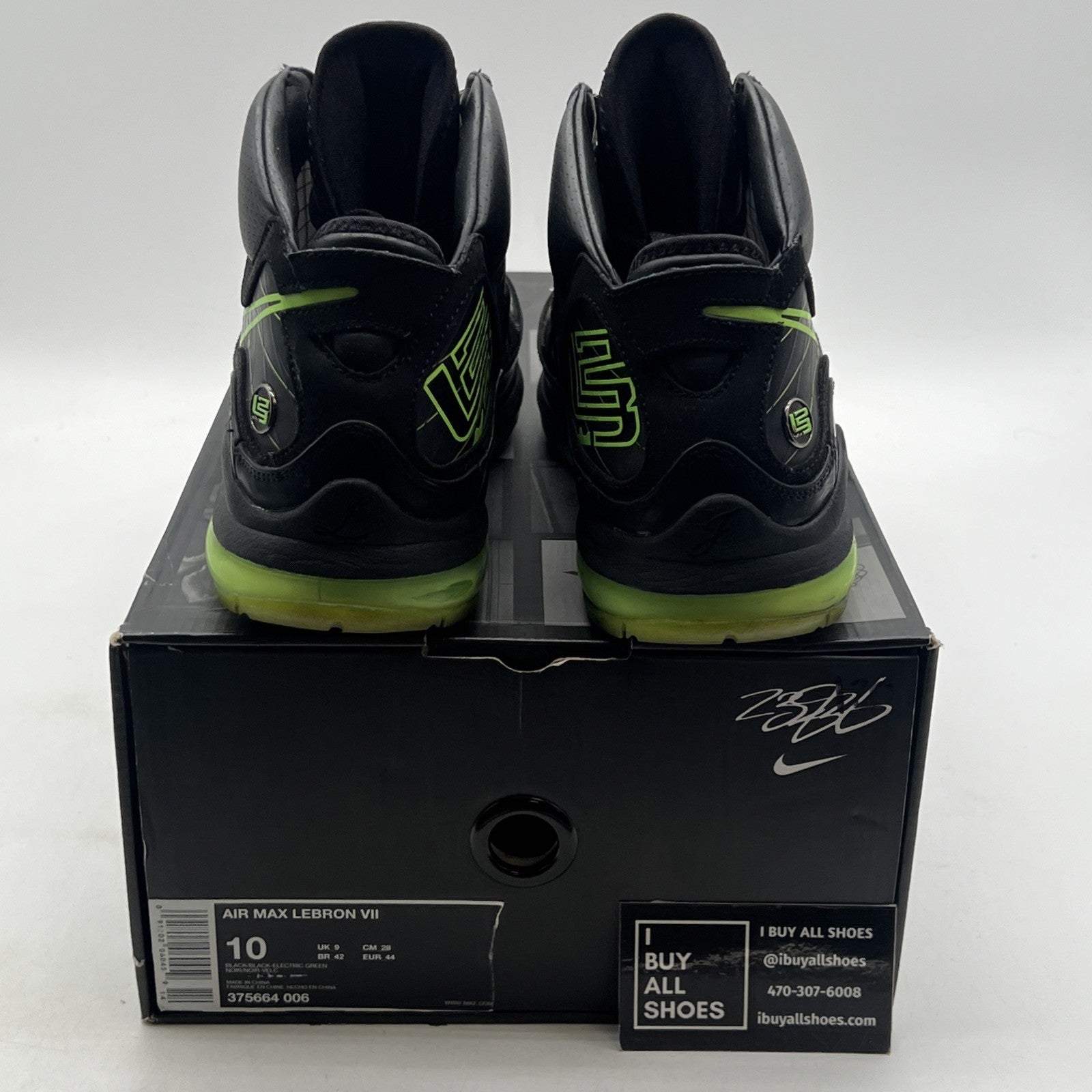 Size 10 - Nike Air Max LeBron 7 Dunkman (375664-006)
