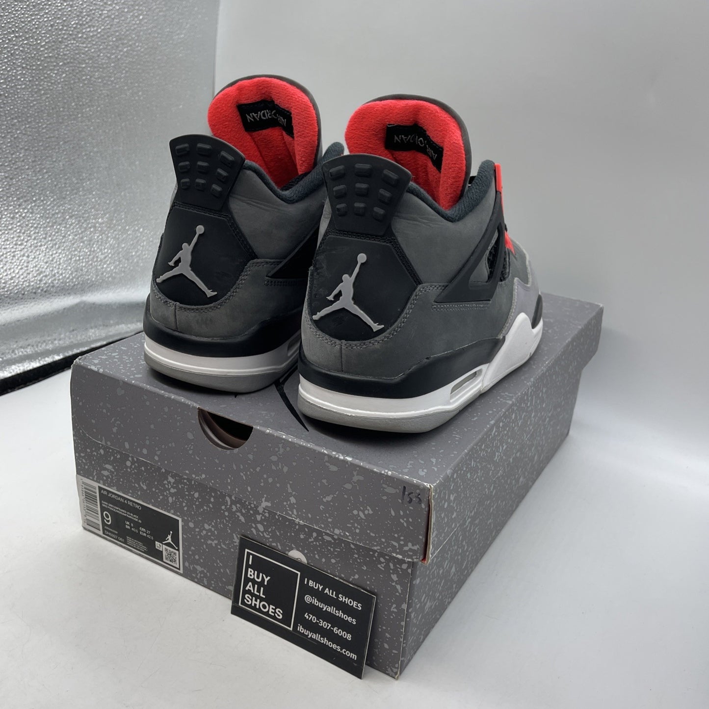 Size 9 - Air Jordan 4 Retro Mid Infrared (DH6927-061)