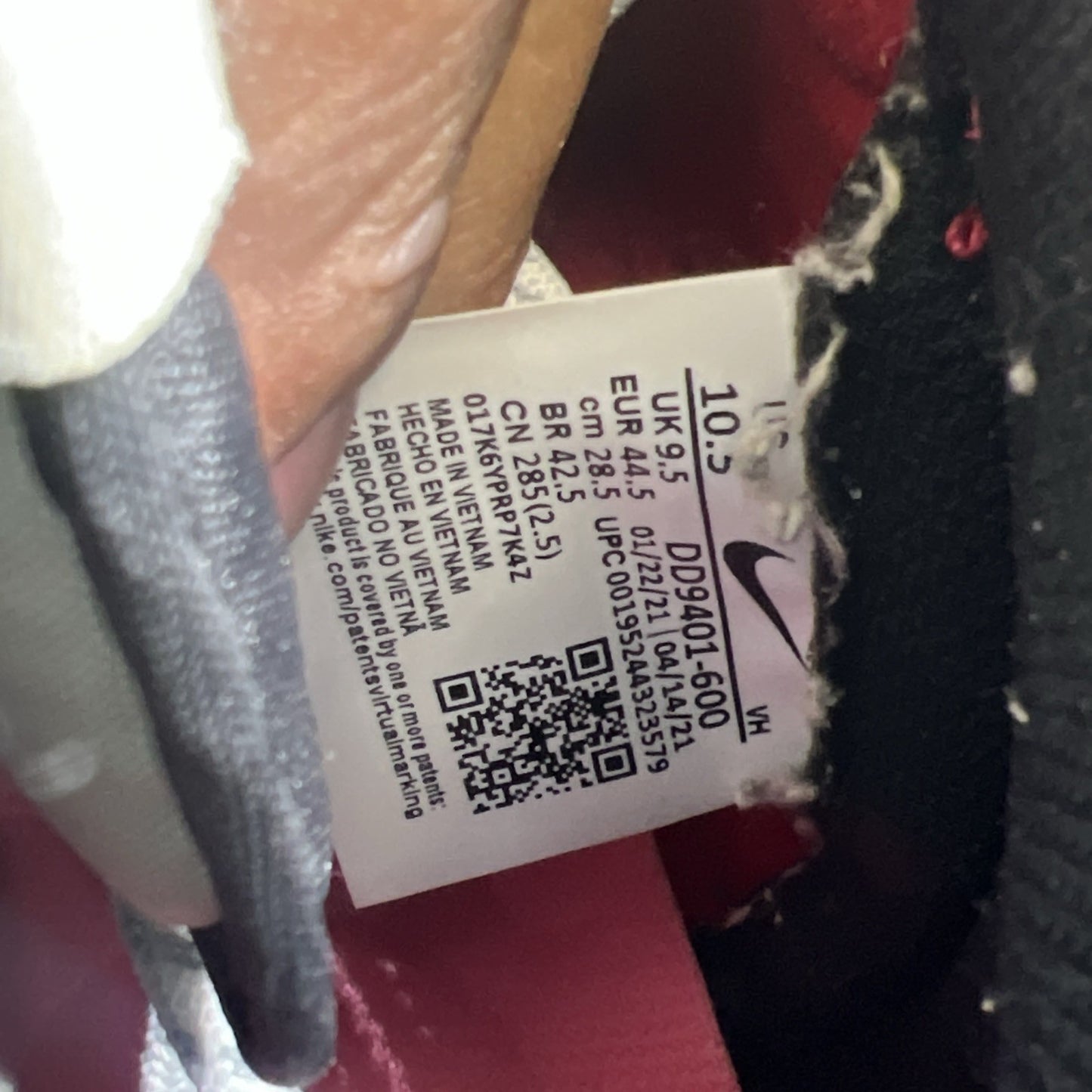 Size 10.5 - Nike Undercover x Dunk 1985 High UBA (DD9401-600)