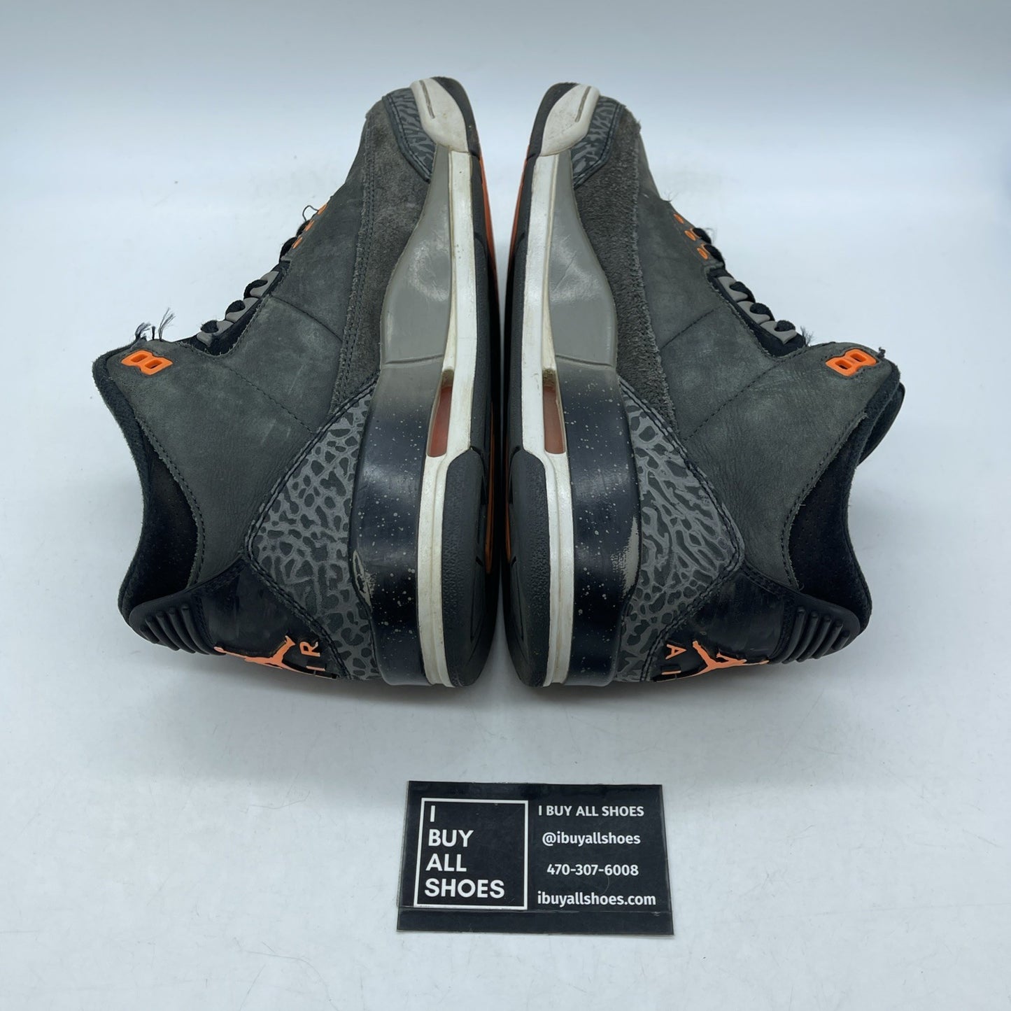 Size 8 - Jordan 3 Retro 2023 Mid Fear Grey Suede (CT8532-080)