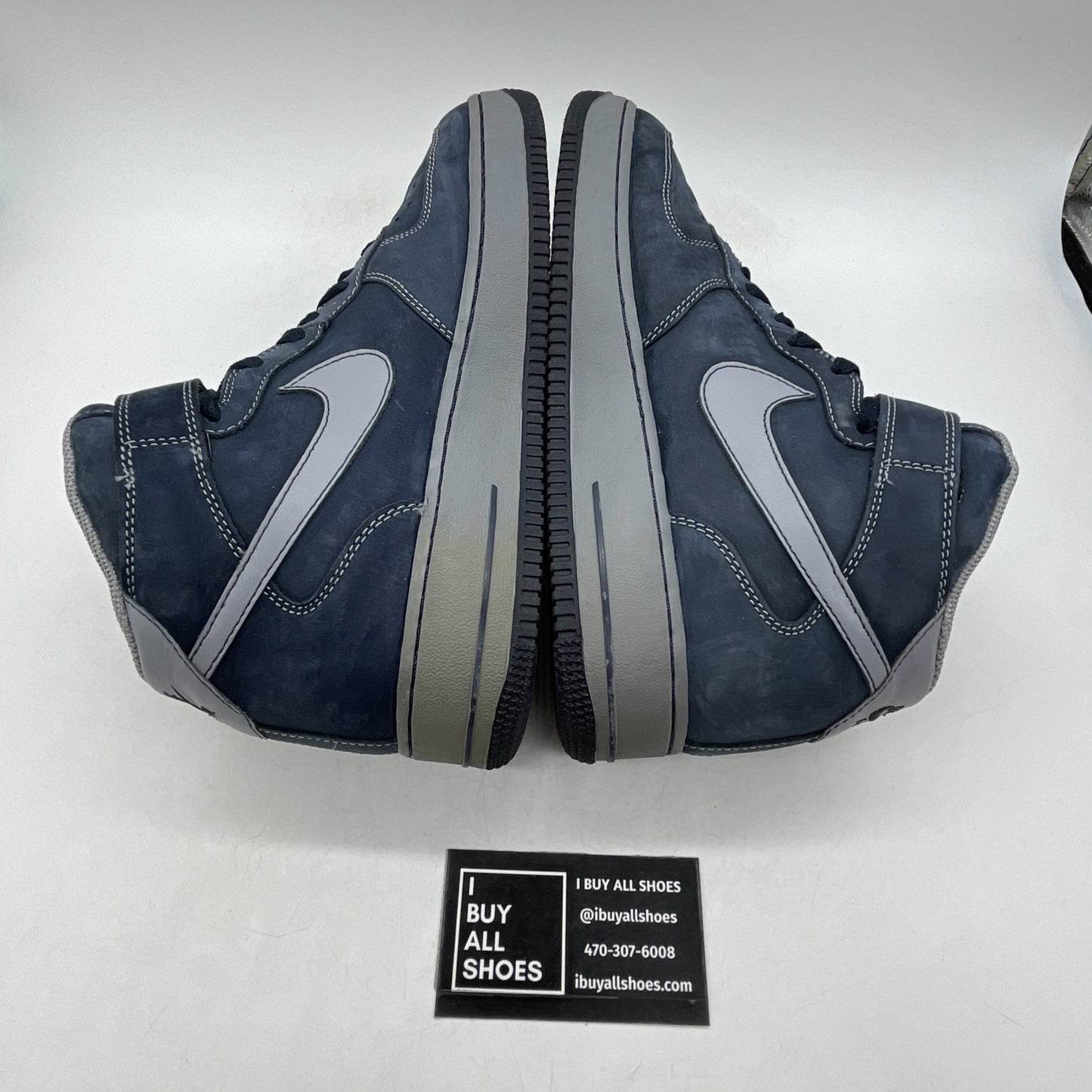 Size 9 - Nike Air Force 1 Mid Blue (306352-401)
