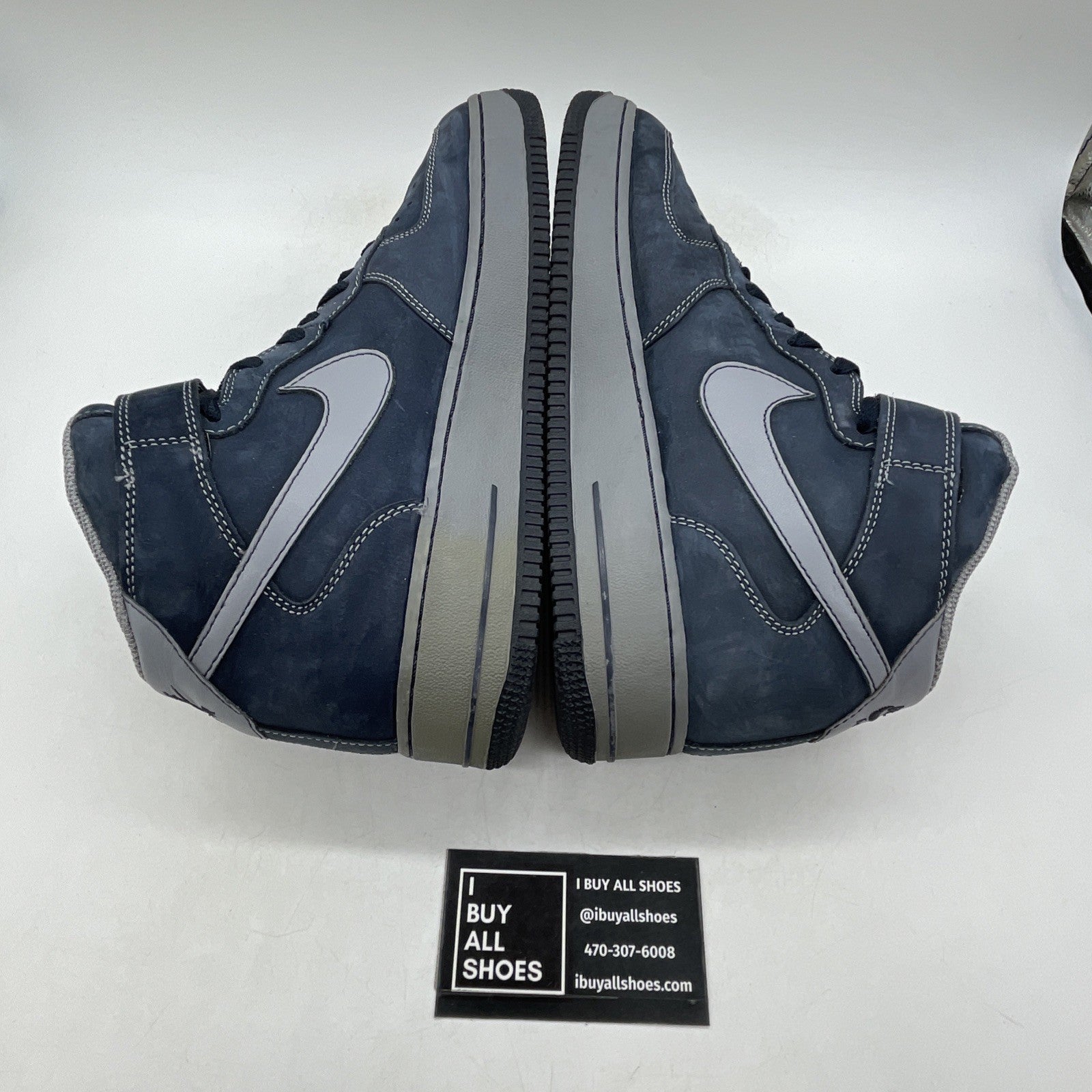 Size 9 - Nike Air Force 1 Mid Blue (306352-401)