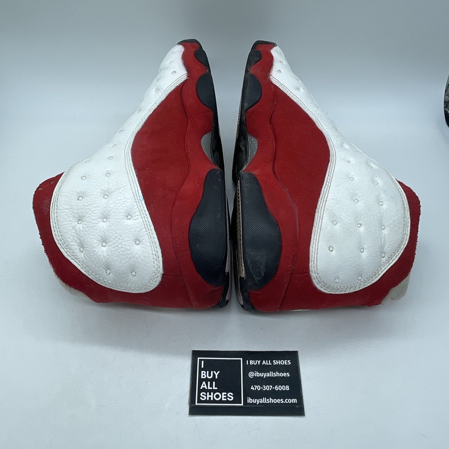 Size 11.5 - Air Jordan 13 OG 1998 Cherry Red Leather Suede Leather (136002-101)