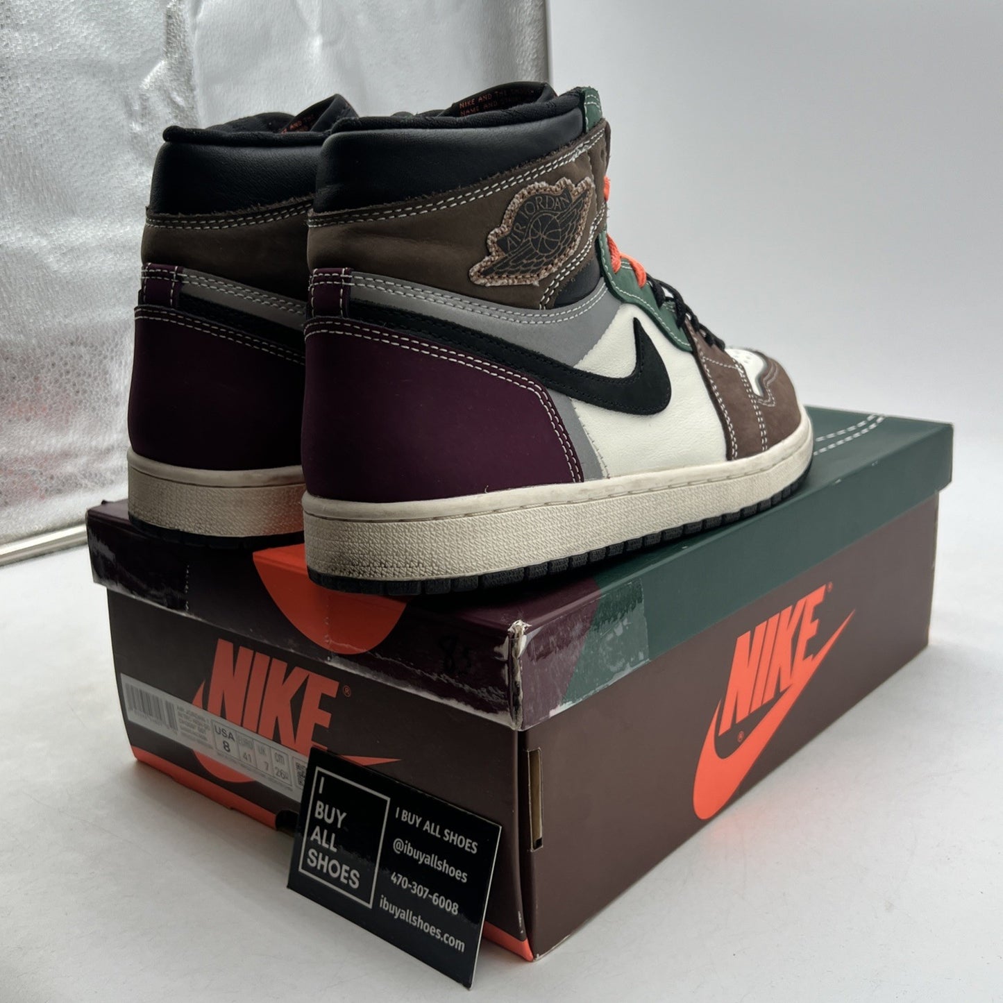 Size 8 - Air Jordan 1 High OG Crafted 2021 (DH3097-001)