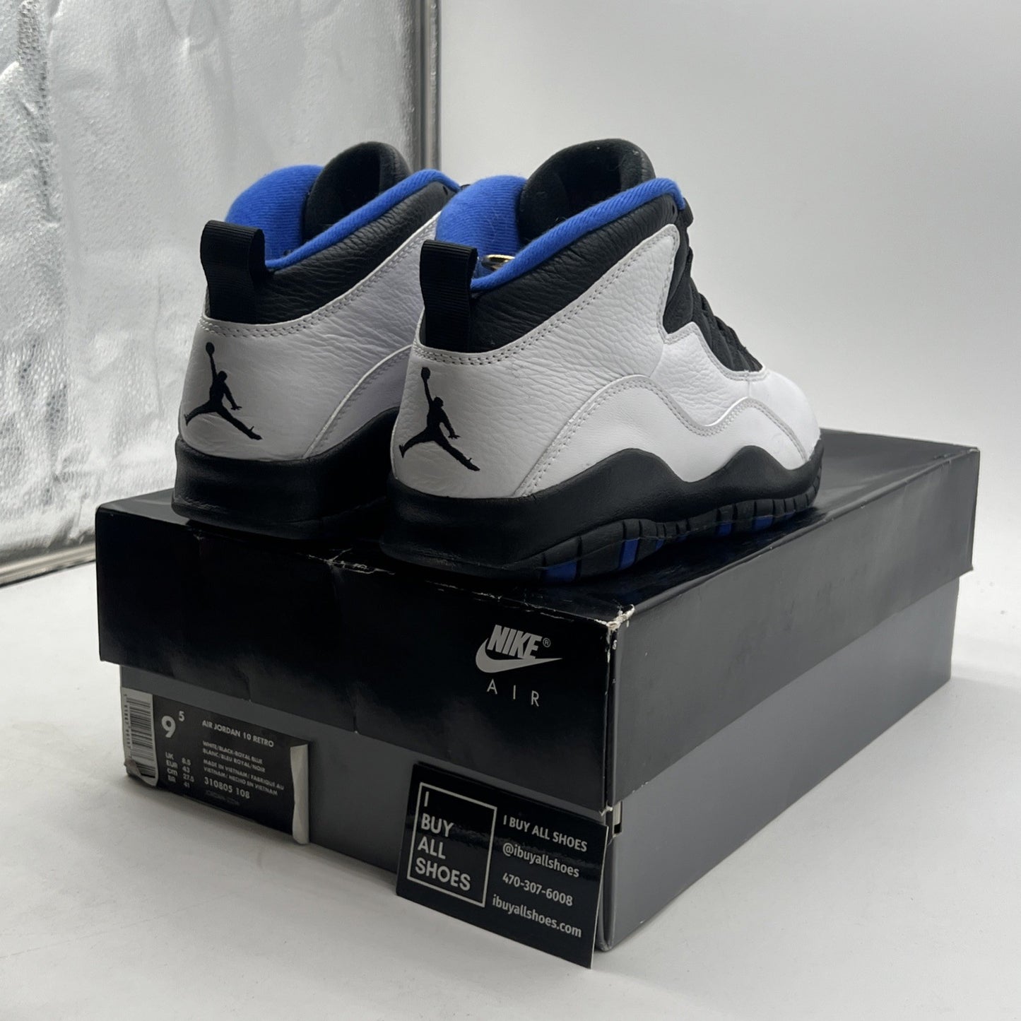 Size 9.5 - Air Jordan 10 Retro 2018 Orlando (310805-108)