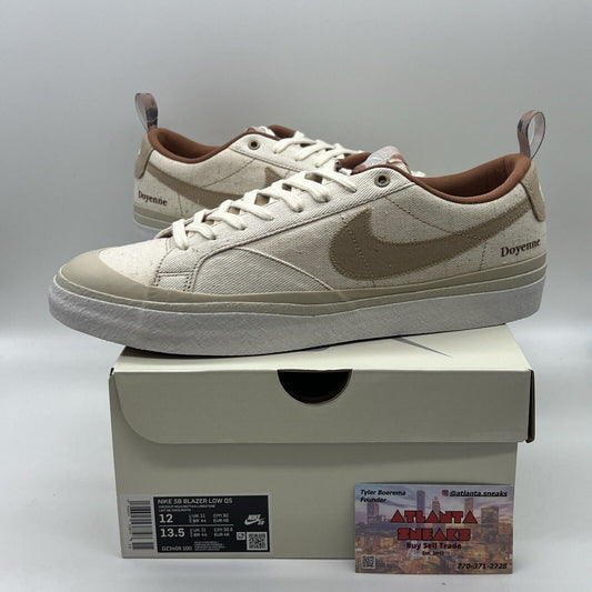 Size 12 - Nike SB Blazer Low x Doyenne Beige 2023 White Brand New OG All