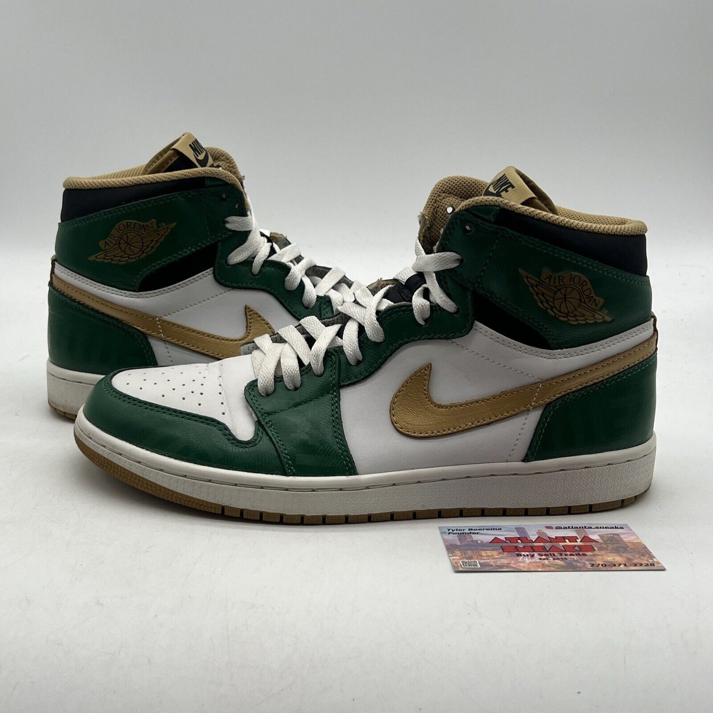 Size 10 - Air Jordan 1 Retro OG High Celtics (555088-315)