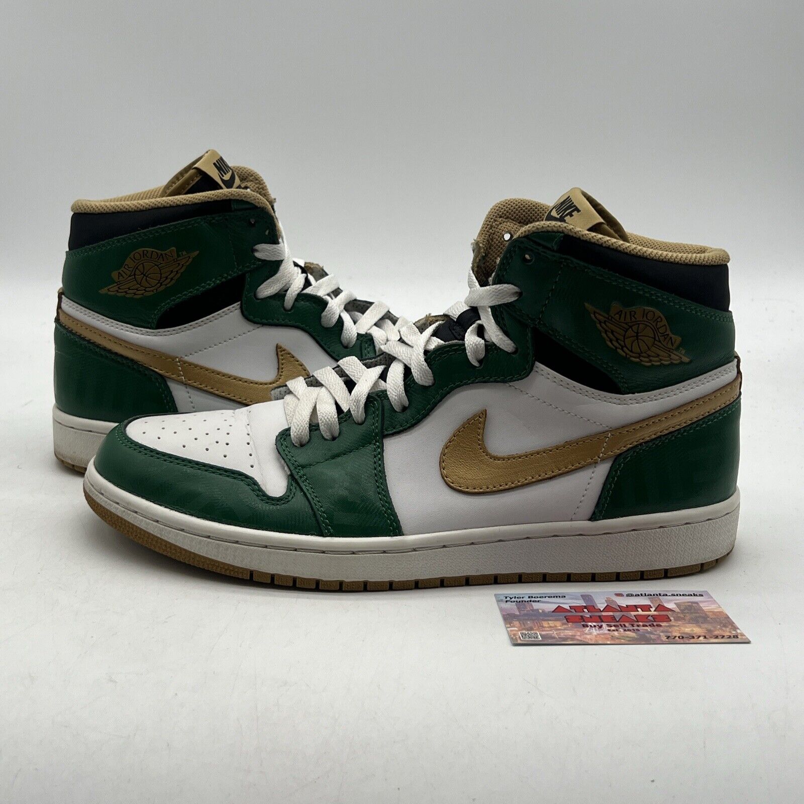 Size 10 - Air Jordan 1 Retro OG High Celtics (555088-315)