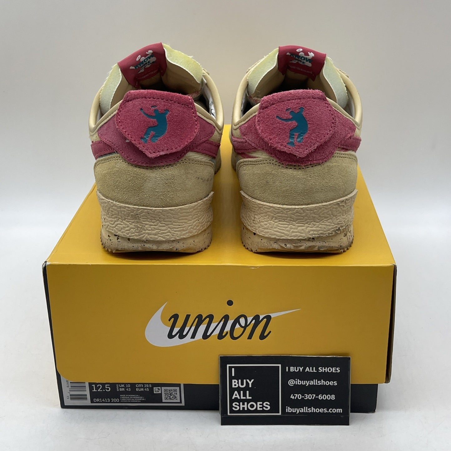 Size 12.5 - Union LA x Nike Cortez SP Sesame (DR1413-200)