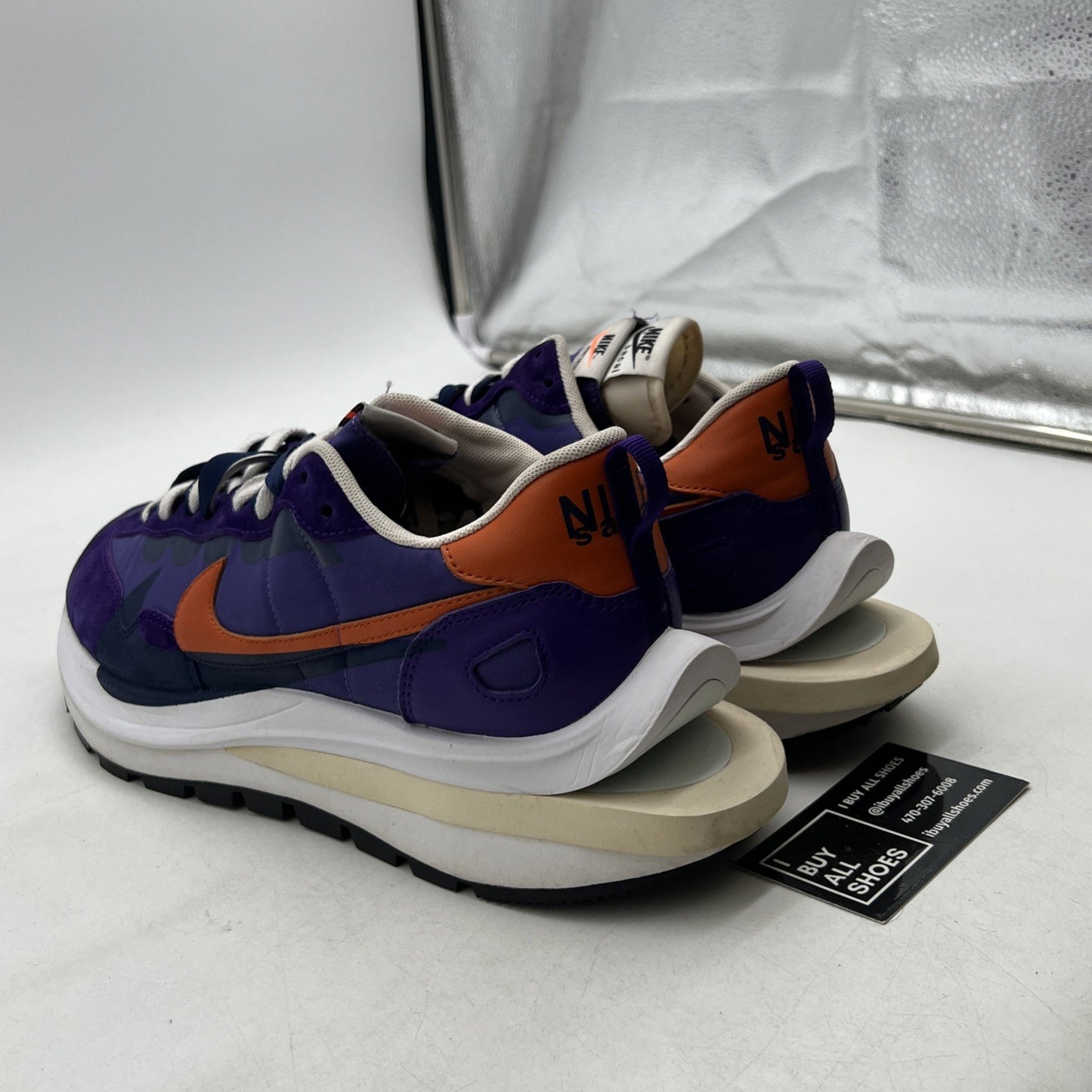 Size 11 - Nike sacai x VaporWaffle Dark Iris (DD1875-500)