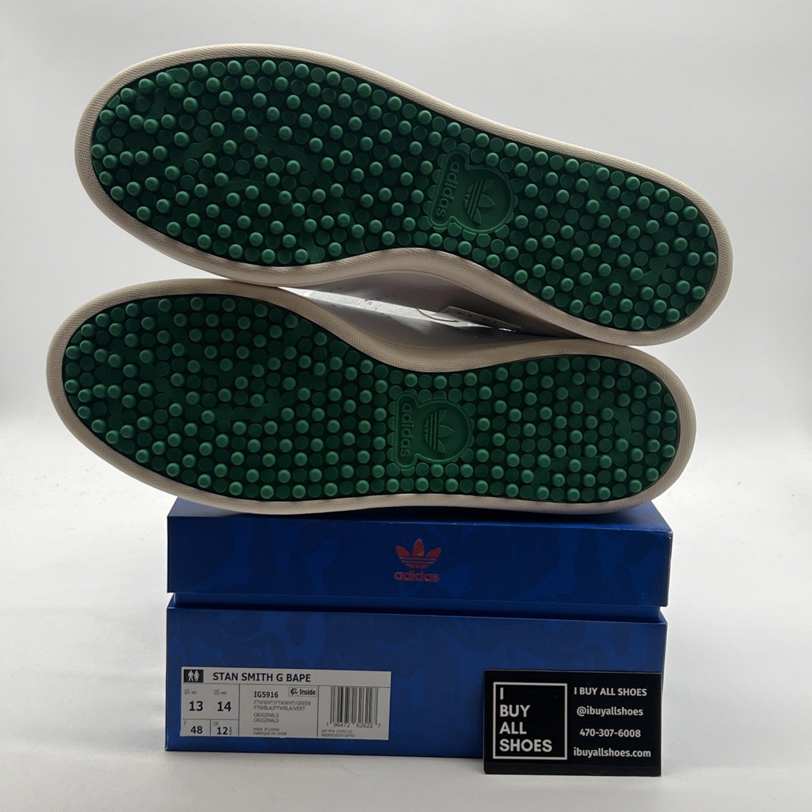 Size 13 - adidas BAPE x Stan Smith Golf 30th Anniversary (IG5916)