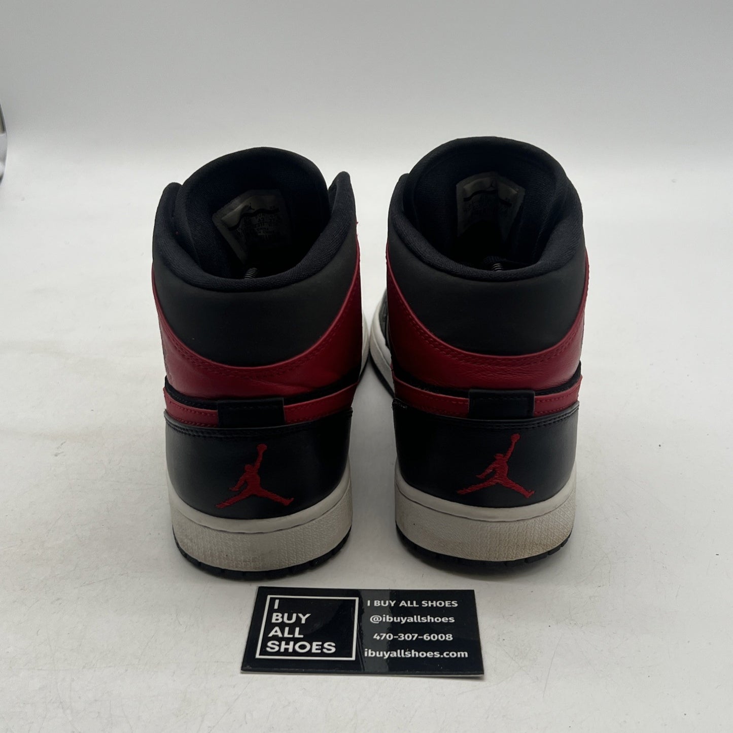 Size 9.5 - Air Jordan 1 Mid Gym Red (554724-024)