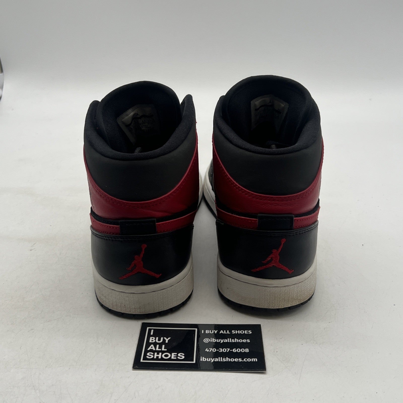 Size 9.5 - Air Jordan 1 Mid Gym Red (554724-024)