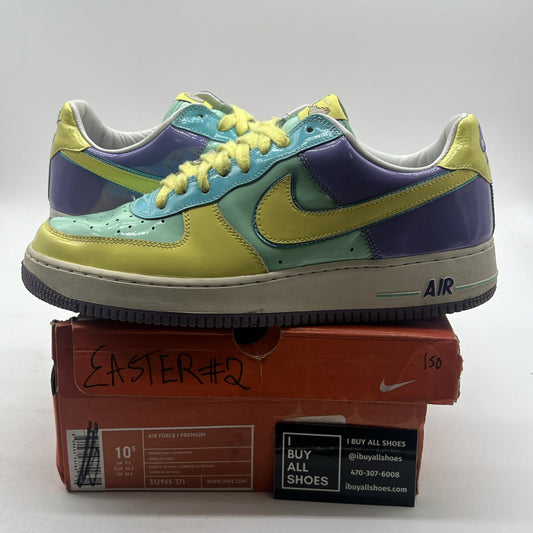 Size 10.5 - Nike Air Force 1 Premium Easter Egg (312945-371)
