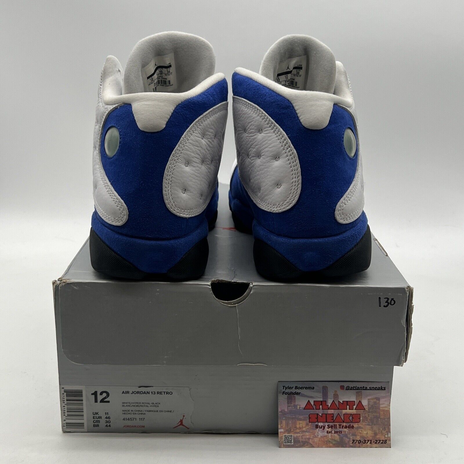 Size 12 - Air Jordan 13 Retro Hyper Royal (414571-117)