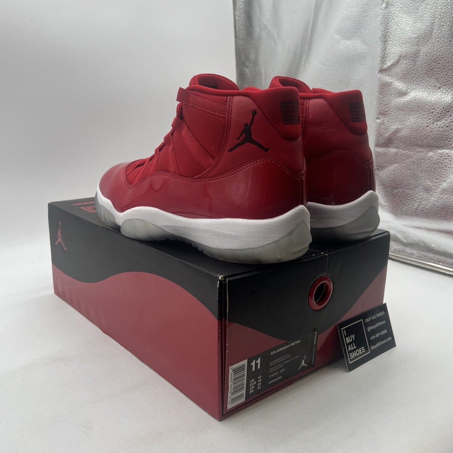 Size 11 - Air Jordan 11 Retro High Win Like '96 (378037-623)