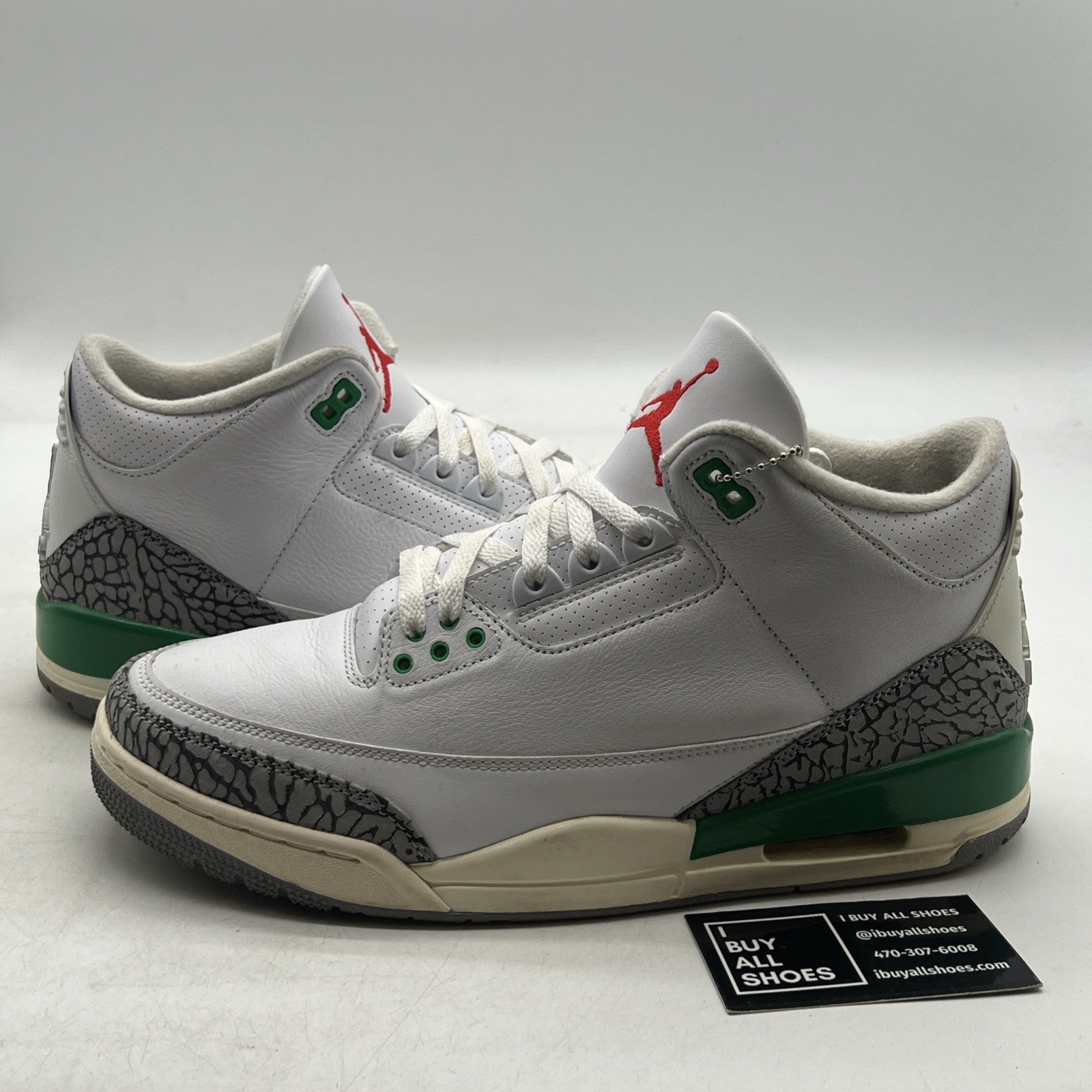 Size 12W - Air Jordan 3 Retro Lucky Green W (CK9246-136)