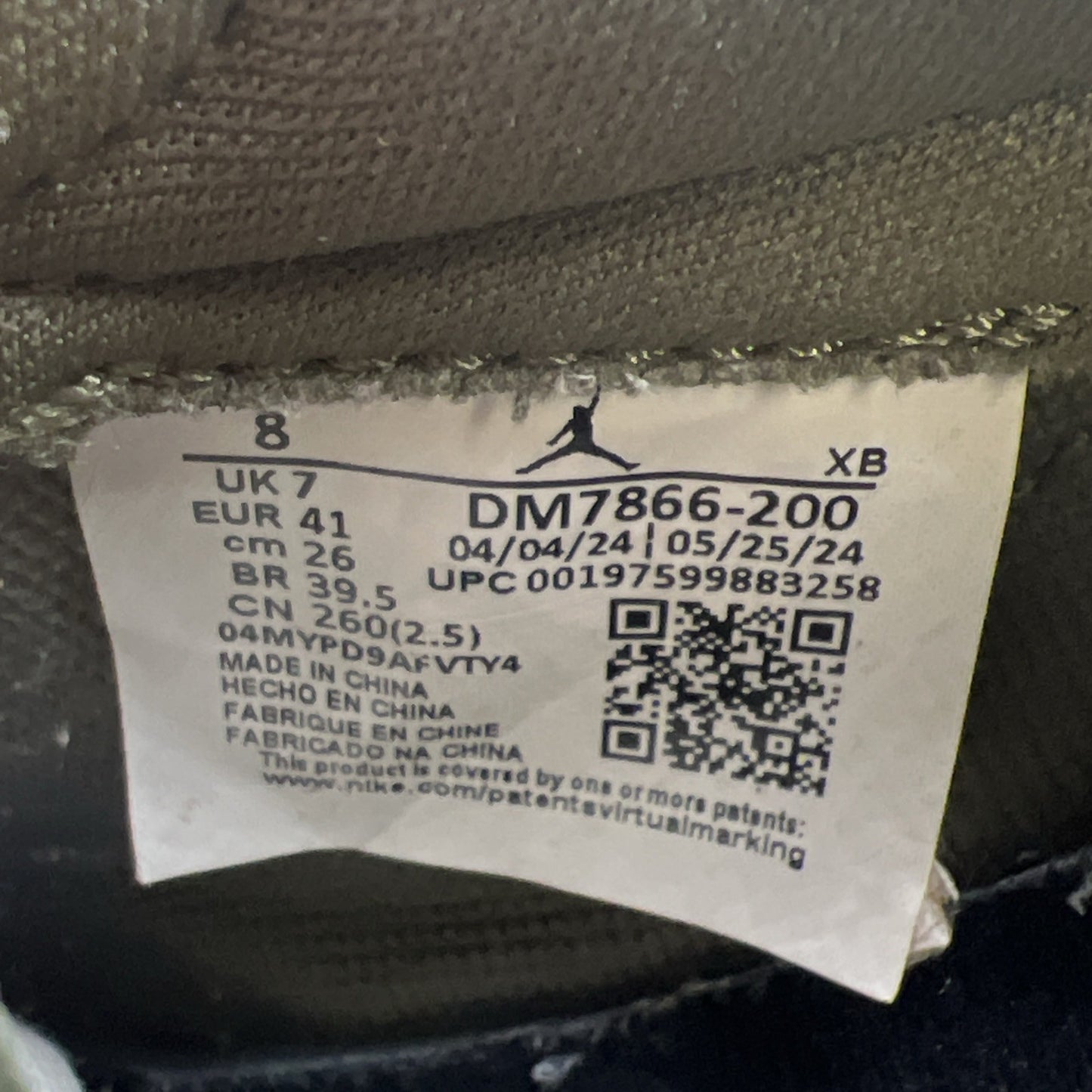 Size 8 - Travis Scott x Air Jordan 1 Retro OG SP Low Reverse Olive / Medium