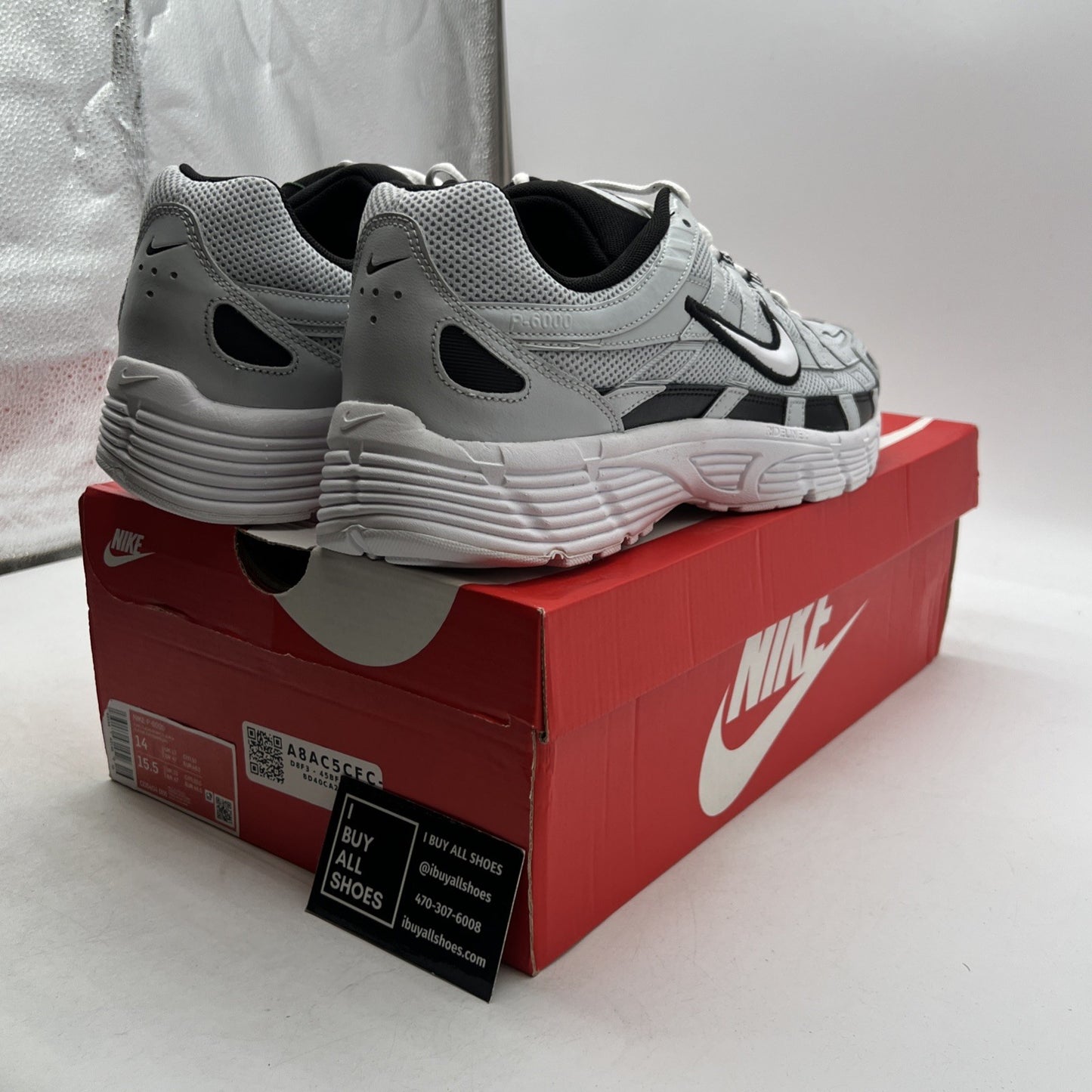 Size 14 - Nike P-6000 Pure Platinum (CD6404-006)