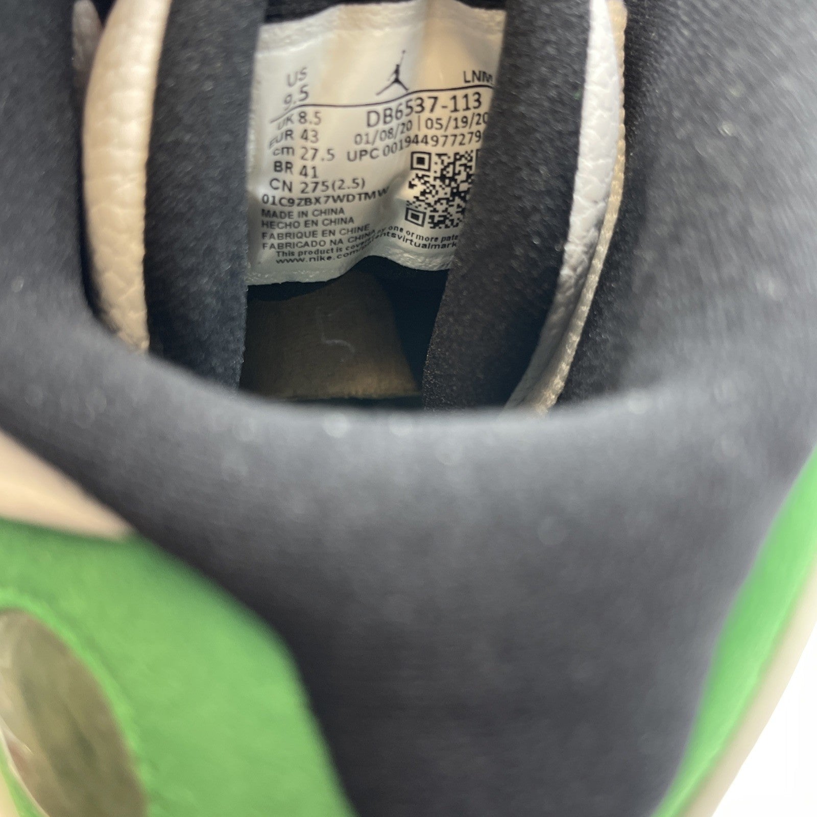 Size 9.5 - Air Jordan 13 Retro Lucky Green 2020 Suede Leather (DB6537-113)