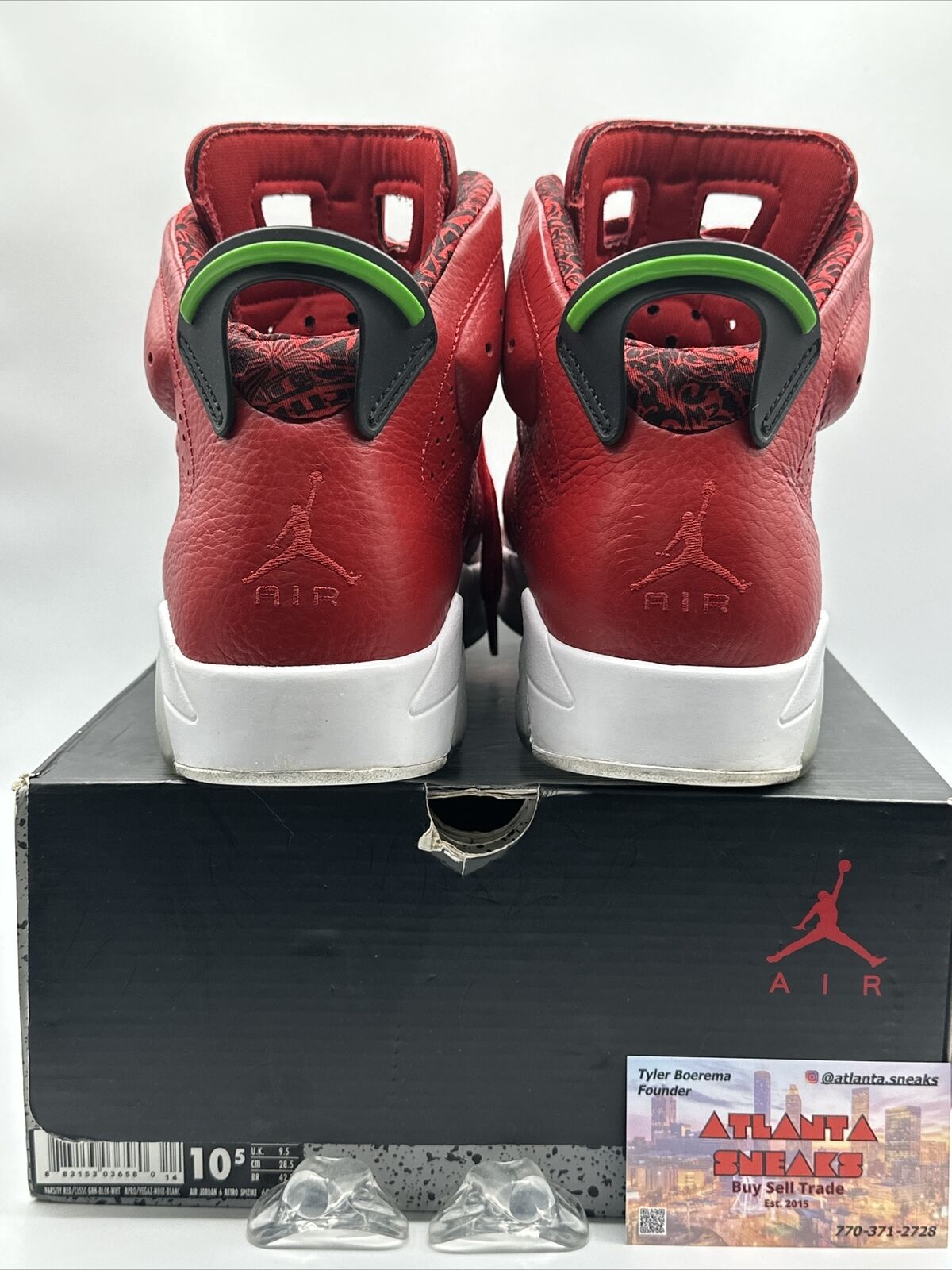 Size 10.5 - Jordan 6 Spizike History of Jordan 2014